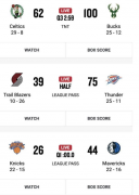 <b>NBA Flower Ball Day! In 5 games, there was a 20 point differ</b>